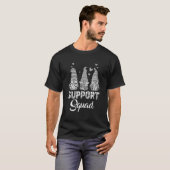 グノーミー支援分隊グレーリボン脳癌Awa Tシャツ (正面フル)