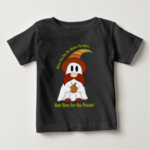 グノームウィーン幽霊魔女パロディTシャツ ベビーTシャツ