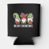 グノーメメリーマスクリスマスデコレーターの贈り物 缶クーラー (正面)