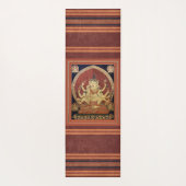 グハイアサマジャアクショブヤバハラのチベット·タンカ ヨガマット (裏面)