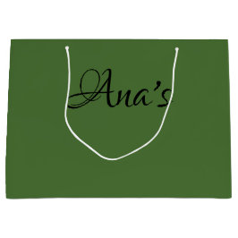 グパーソナライズされたリーン4号、抱き枕 ラージペーパーバッグ