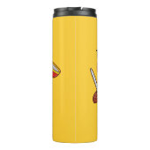 グパーソナライズされたロおもしろいル・シェフ・ダディ タンブラー (裏面)