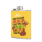 グパーソナライズされたロおもしろいル・シェフ・ダディ フラスク (左)
