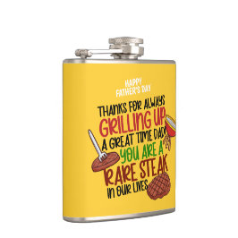 グパーソナライズされたロおもしろいル・シェフ・ダディ フラスク