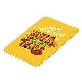 グパーソナライズされたロおもしろいル・シェフ・ダディ マグネット (左側)