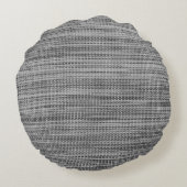グフェイクレー織り丸枕 – モダン ラウンドクッション (裏面)