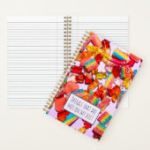 グミおもしろいキャンディでダイエット ノートブック (内側)