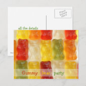 グミのクマ以外は何もない ポストカード (正面/裏面)