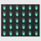 グミアビッグ熊ハグおもしろいキャンディプンダークBG ラッピングペーパー (フラット)