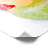 グミカラフルスクエアスイーツ ポスター (角)