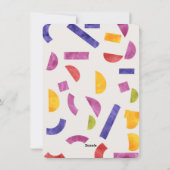 グミカラフルー誕生日カード シーズンカード (裏面)