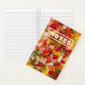 グミキャンディかわいい ノートブック (内側)