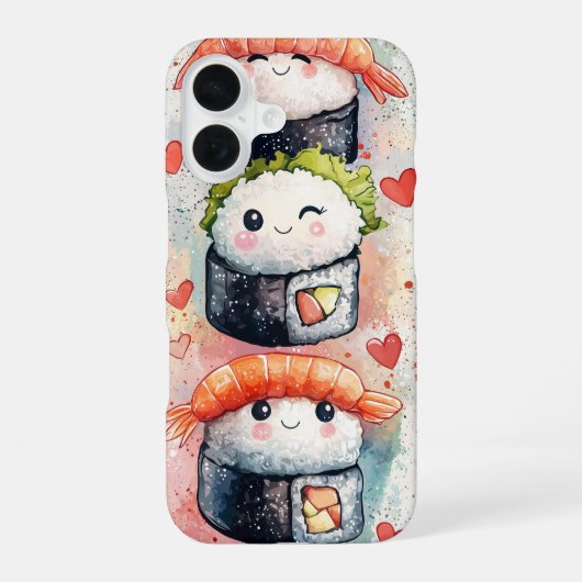 グミキャンディグリッド iPhone 16ケース (裏面)