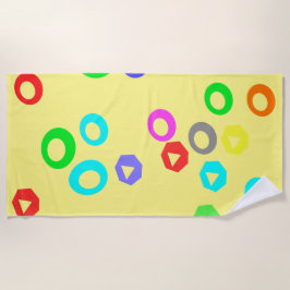 グミキャンディ ビーチタオル