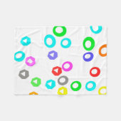 グミキャンディ フリースブランケット (正面(横))