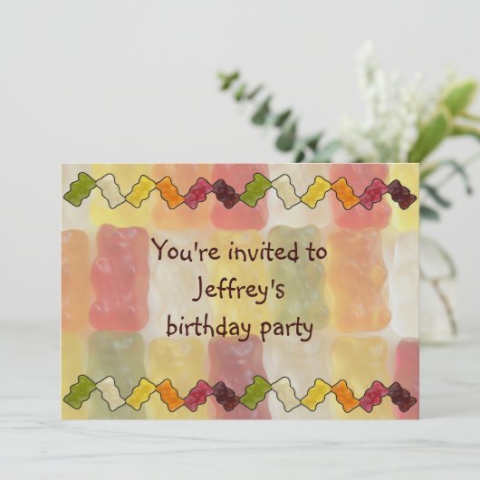 グミクママザクラ 招待状 (スタンド正面)