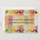 グミクママザクラ 招待状 (裏面)