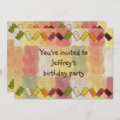 グミクママザクラ 招待状 (正面/裏面)