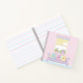 グミスウィートモーニングスパイラルノート ノートブック (内部)
