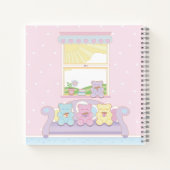 グミスウィートモーニングスパイラルノート ノートブック (裏面)