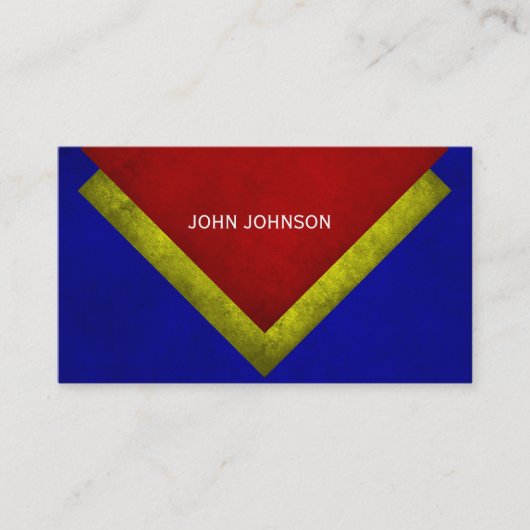 グミニマルランギー赤ブルーVip名刺 名刺 (正面)