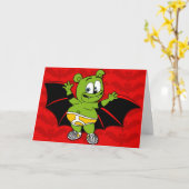 グミバーはヴァンパイアのハロウィンカード カード (黄色い花)