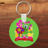 グミバールフローラキーチェーン キーホルダー (正面)