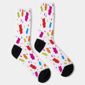 グミベアのキャンディーパターン ソックス (右)