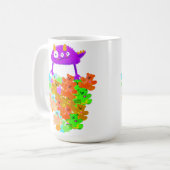 グミベアの収穫モンスター コーヒーマグカップ (正面左)