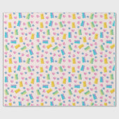 グミベアの巨大なジェリーキャンディーキッズ ラッピングペーパー (フラット)