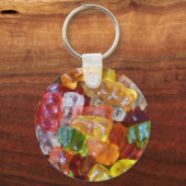 グミベアの背景 キーホルダー (正面)