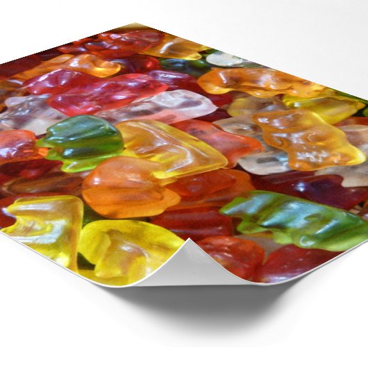 グミベアの背景 ポスター (角)