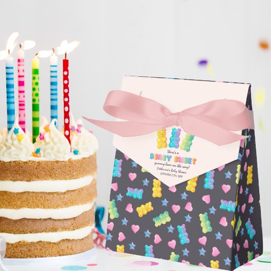 グミベアカラフルジェリーキャンディベビーシャワー フェイバーボックス