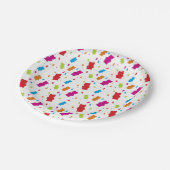 グミベアキャンディパターン紙プレート ペーパープレート (アングル)