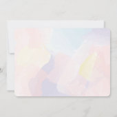 グミベアキャンディパーティーガールフォト誕生日 招待状 (裏面)