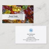 グミベアズカスタマイズ可能な食品クローズアップ名刺 名刺 (正面/裏面)