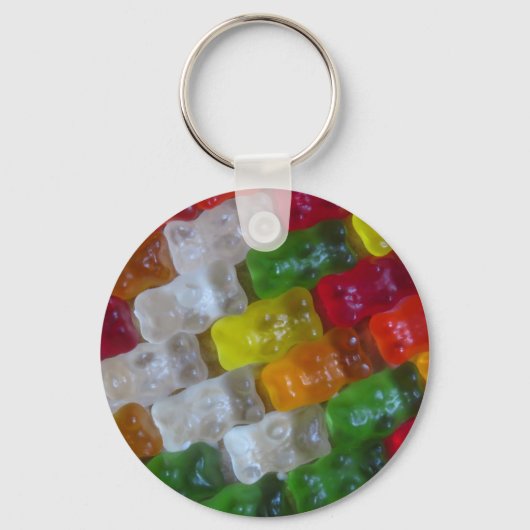 グミベアパターン キーホルダー (正面)
