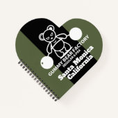 グミベアファクトリージム/フィットネス ノートブック (正面)