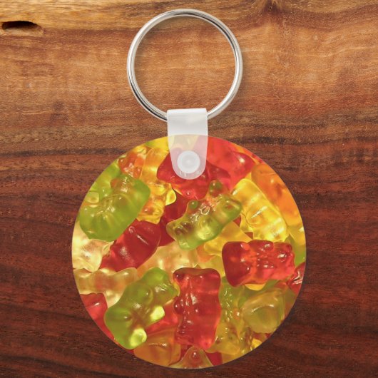 グミベアーズキーチェーン キーホルダー (正面)