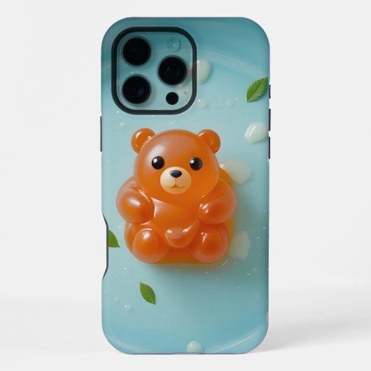 グミベア好き iPhoneケース (裏面)