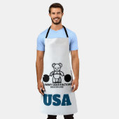 グミベア工場 エプロン (着用した状態)