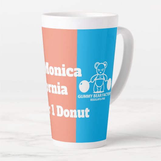 グミベア工場 カフェラテマグ (右アングル)