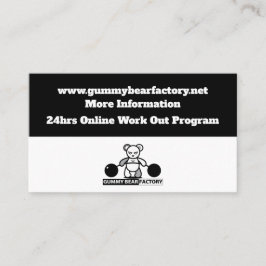 グミベア工場/ジム/フィットネス 名刺