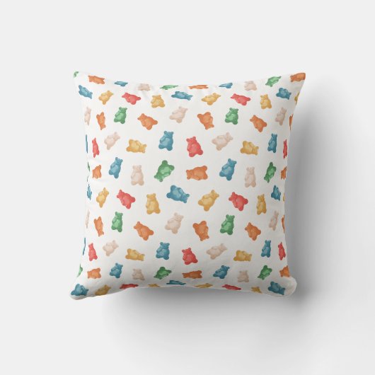 グミベア模様 クッション (裏面)