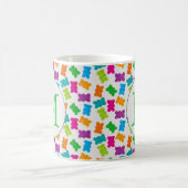 グミベア模様 コーヒーマグカップ (中央)