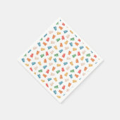 グミベア模様 スタンダードカクテルナプキン (角)