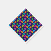 グミベア模様 スタンダードカクテルナプキン (角)