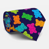 グミベア模様 ネクタイ (ロール)