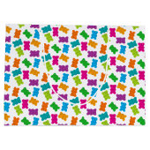 グミベア模様 ラージペーパーバッグ (裏面)