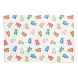 グミベア模様 枕カバー